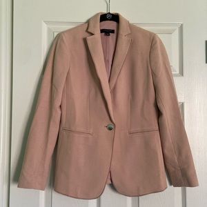 Ann Taylor Pink Blazer with Silver Buttons